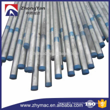 ASME B36.10 ERW galvanized carbon steel pipe/tube